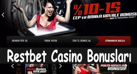Restbet Casino Bonusları