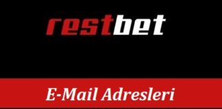Restbet E- Mail Adresleri